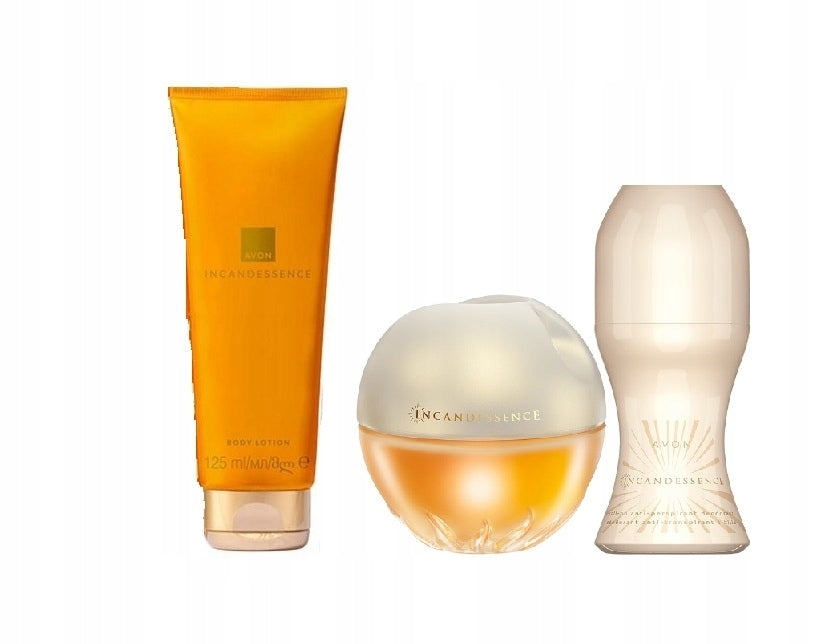 Avon Incandessence Perfume Set Balm Roll-on