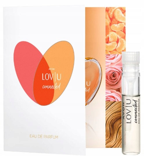 Avon LOV U CONNECTED Eau de Parfum sample original