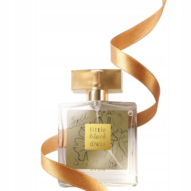Avon Little Black Dress Women's Perfume Gold Edition