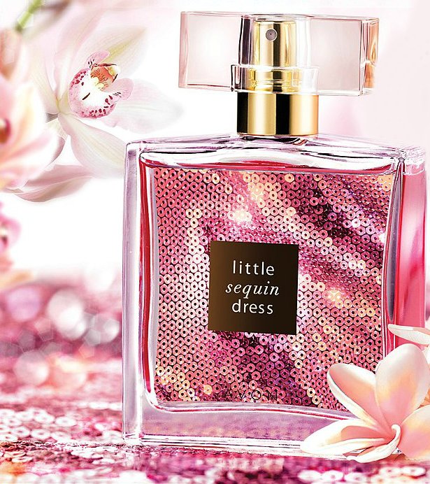 Avon Little Sequin Dress Perfumed Water 50ml Packaging status original