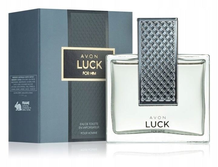 Avon Luck eau de toilette for him 75 ml Packaging status original