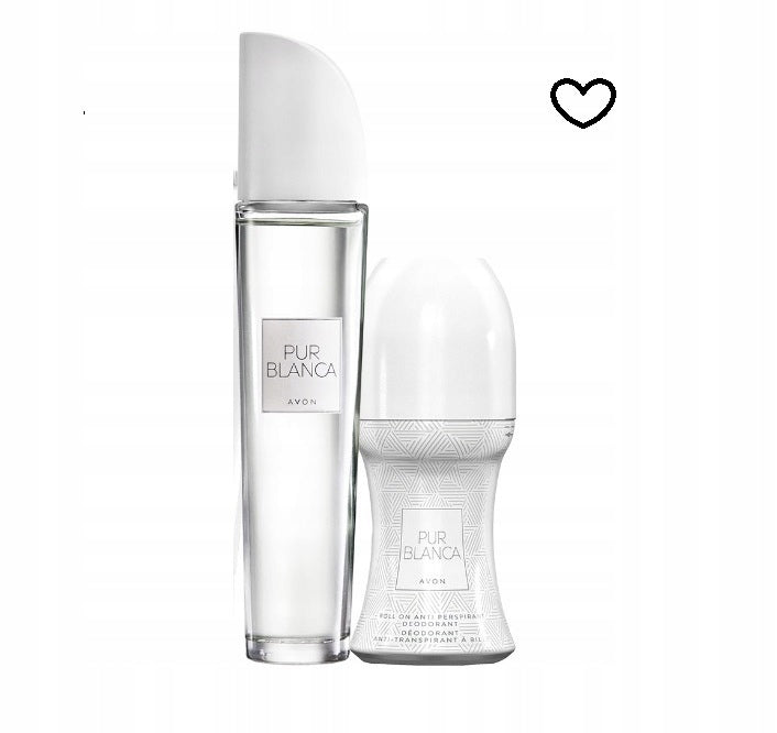 Avon Modest Gift Set For Mom Pur Blanca Perfume Women's Deodorant