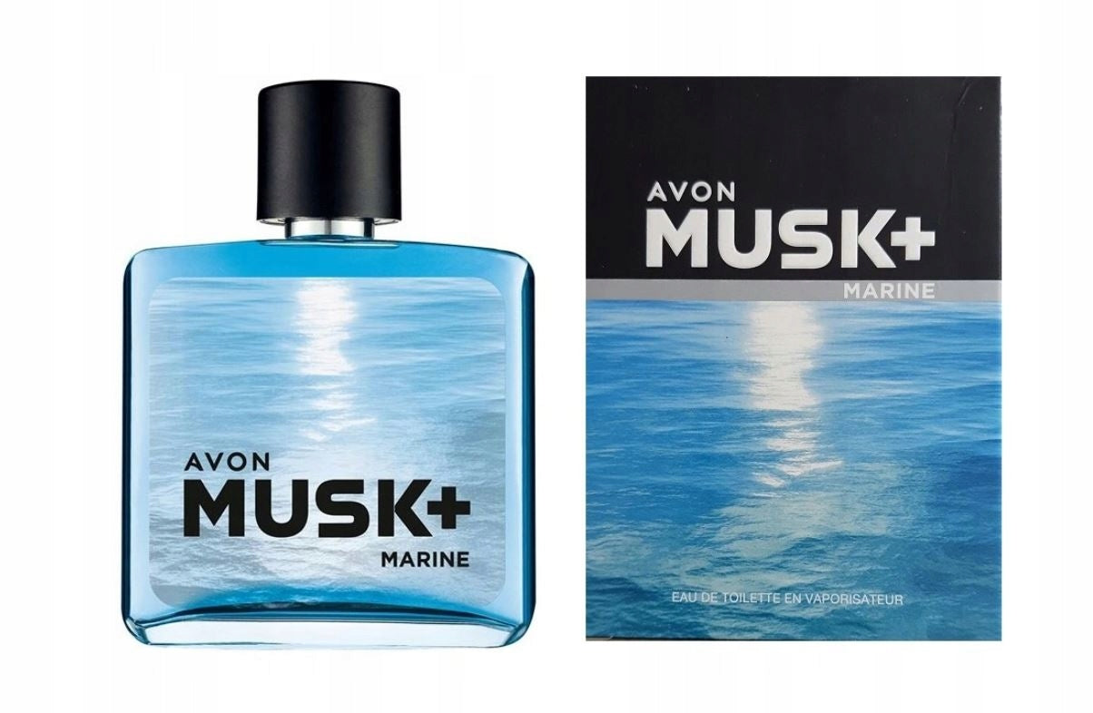 Avon Musk Marine Men's Perfume EDT water 75ml