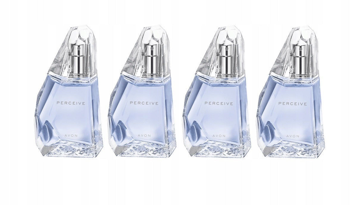 Avon Perceive Women's Perfume 50ml x 4pcs Delicate For Summer 200ml