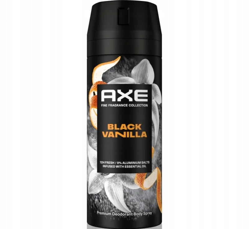 Axe Premium Black Vanilla dezodorant v spreji pre mužov 150 ml