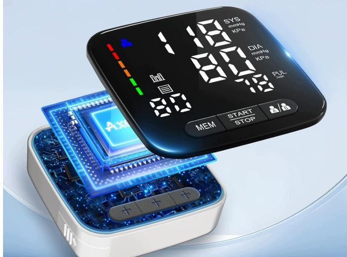 Axets Wrist Blood Pressure Monitor - Automatic Measurement ARRHYTHMIA DETECTION Medical device yes