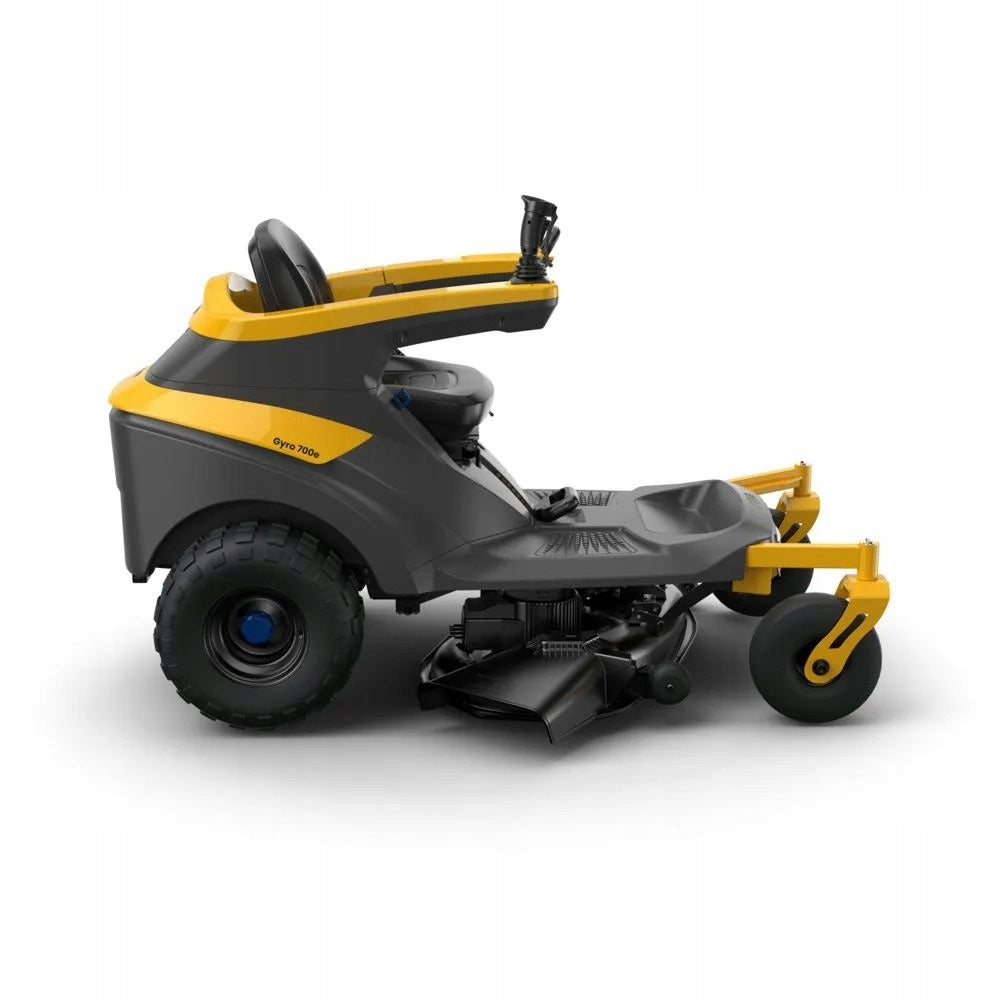 Axial Lawn Mower Tractor Cordless Stiga Gyro 700e to 8000m² Joystick Basket capacity 0 l