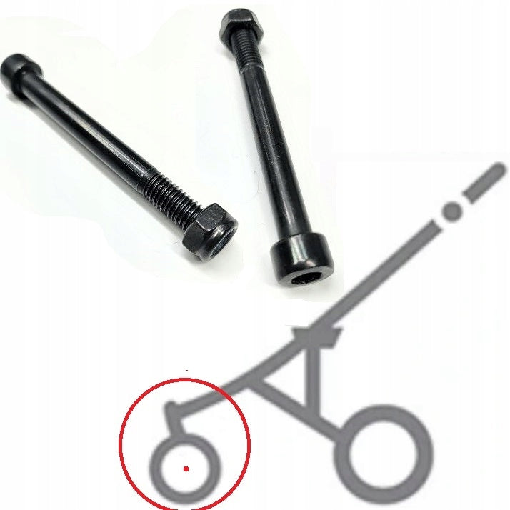 Axle / screw for trolley wheel Junama Diamond or Fluo