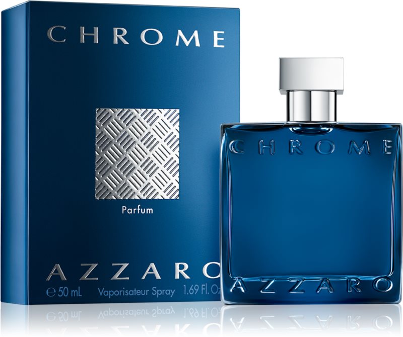 Azzaro Chrome 50ml Perfume For Men's Fragrance For Him