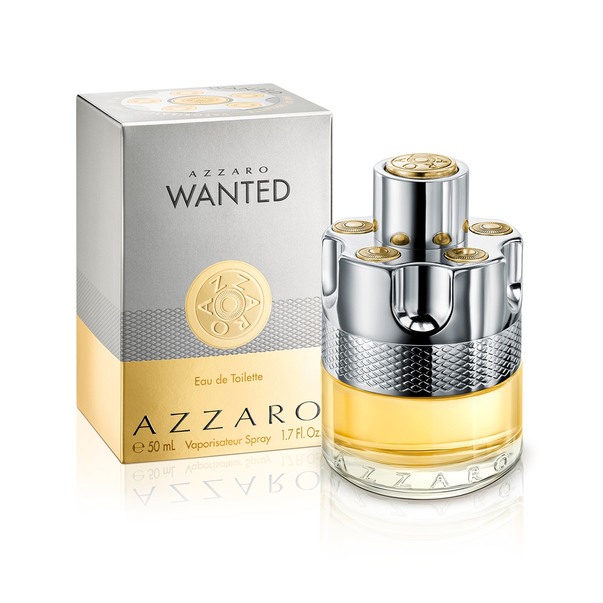 Azzaro Wanted 50ml * EDT Eau De Toilette For Men Perfume Men's Fragrance