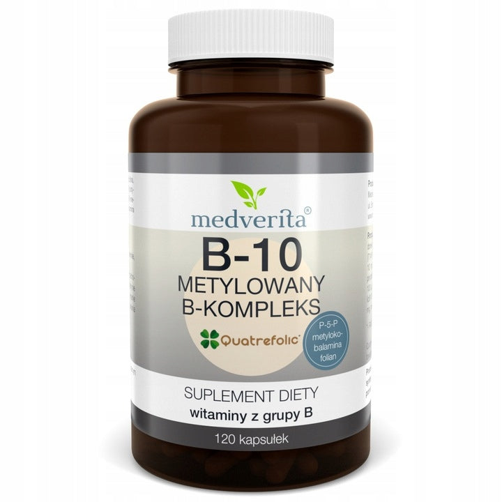 B-10 Methylated B-complex vitamins - 120 k