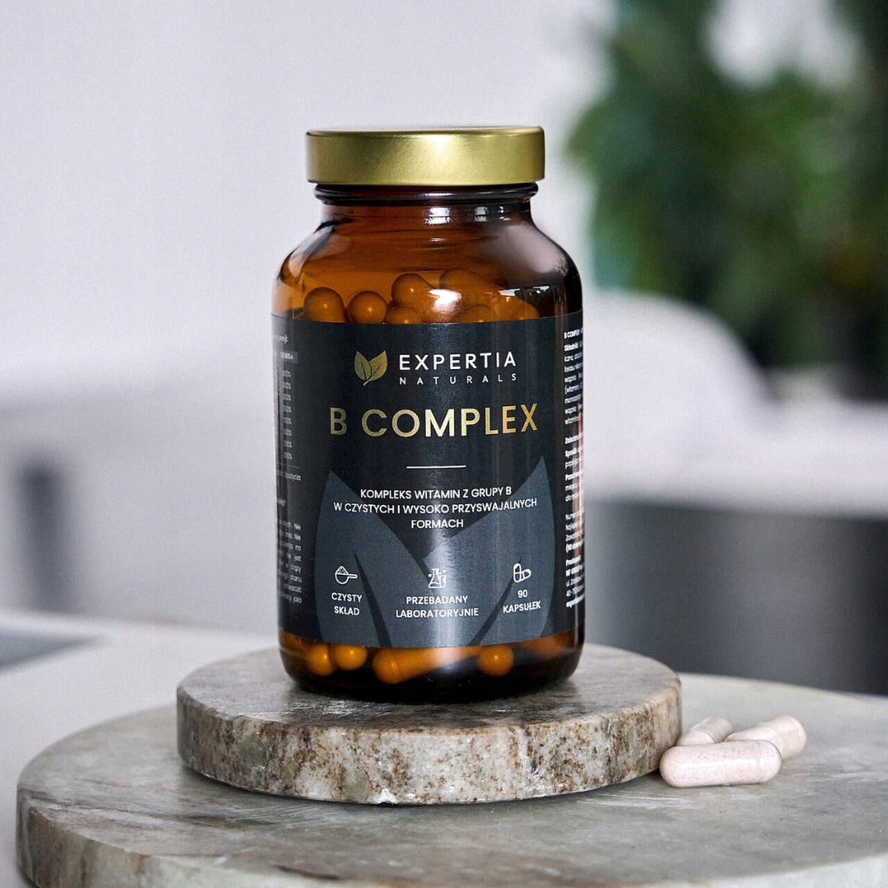 B COMPLEX – Expertia Naturals | 90 capsules Packaging status original