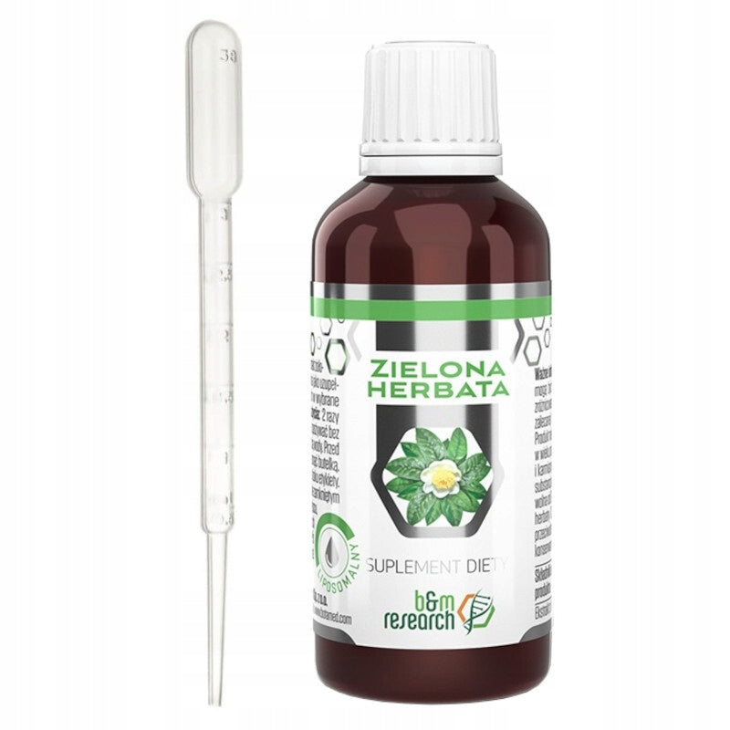 B&M GREEN TEA Liposomal Resistance Detox Digestion 50 ml + PIPETTE