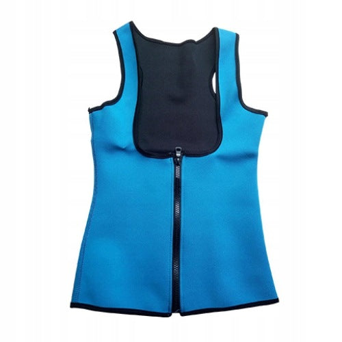 B2_T68 Neoprene Blue T-Shirt for Women Brand no brand