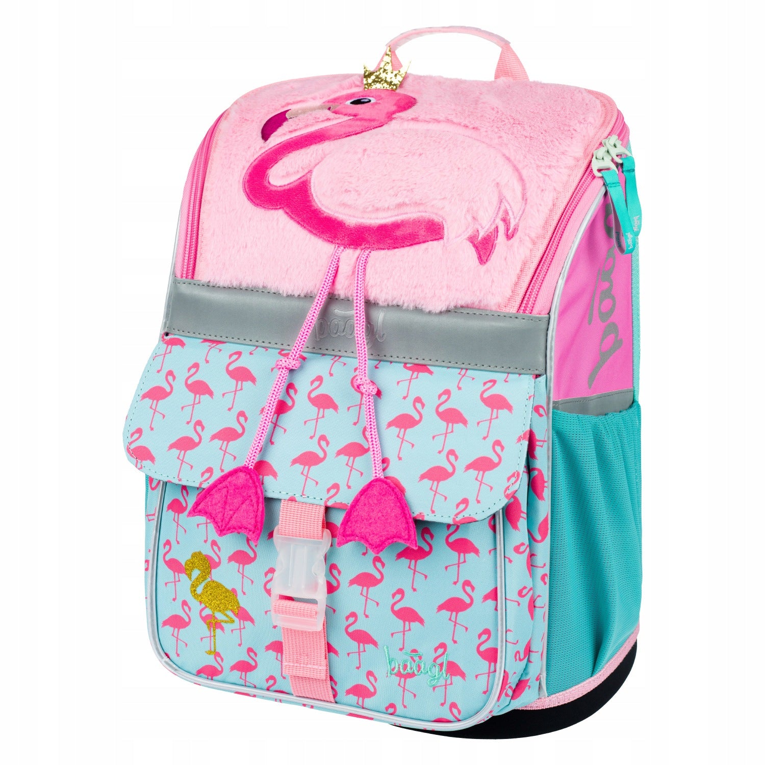 BAAGL Zippy Flamingo School Satchel Manufacturer code A-32108