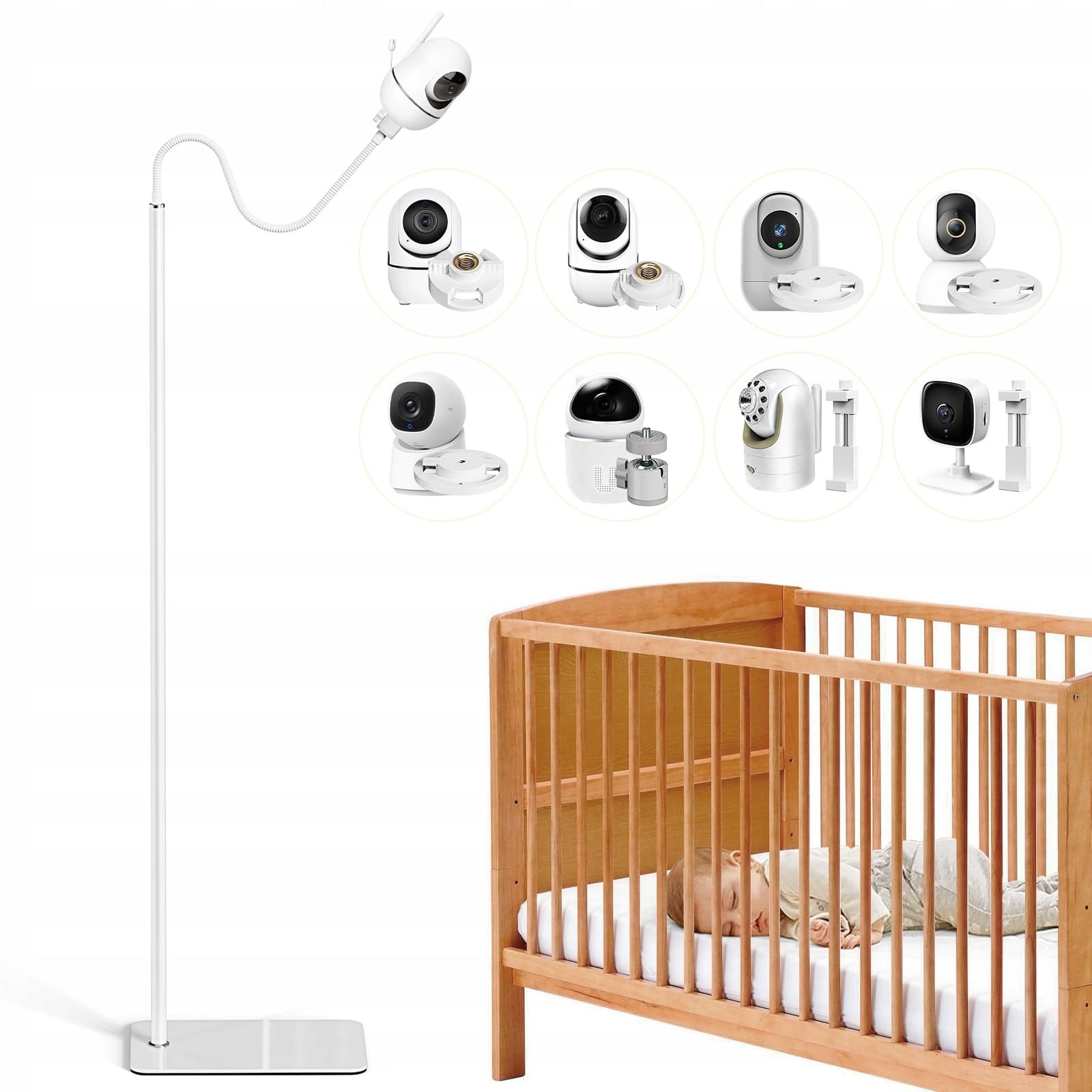 BABY CAMERA STAND FLOOR STAND FOR BABY MONITOR WITH