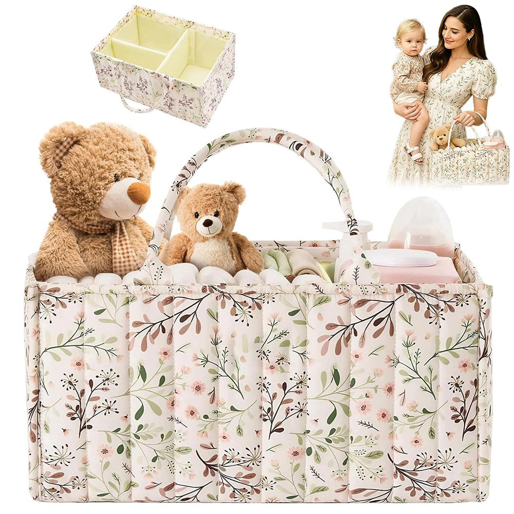 BABY DIAPER ORGANIZER, DIAPER BAG WITH HANDLE
