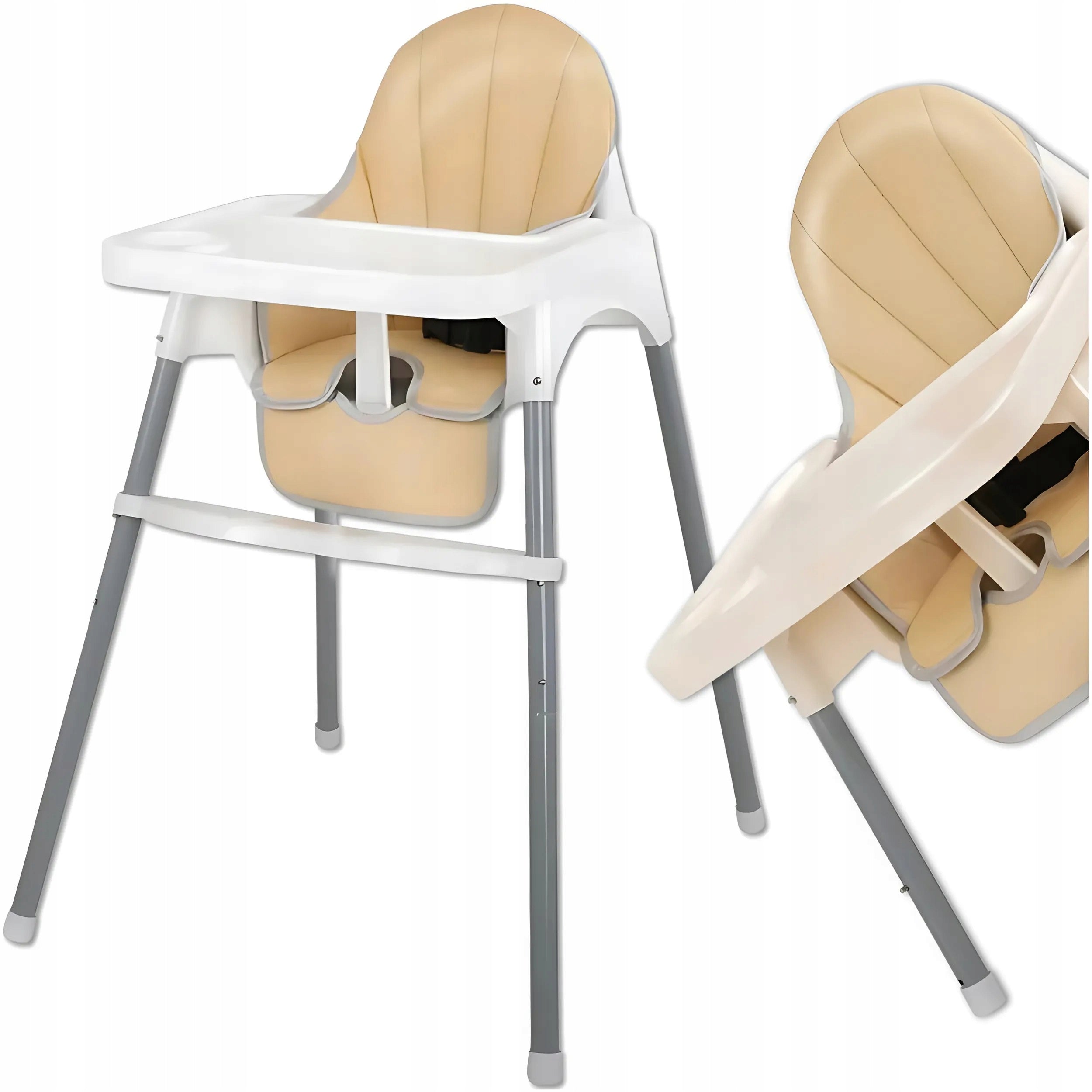 BABY FEEDING CHAIR 2-in-1 CHAIR with Tray + Straps + Footrest Brand no brand