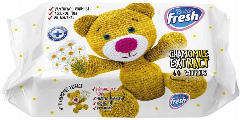 BABY FRESH - Wet wipes - Chamomile - 60