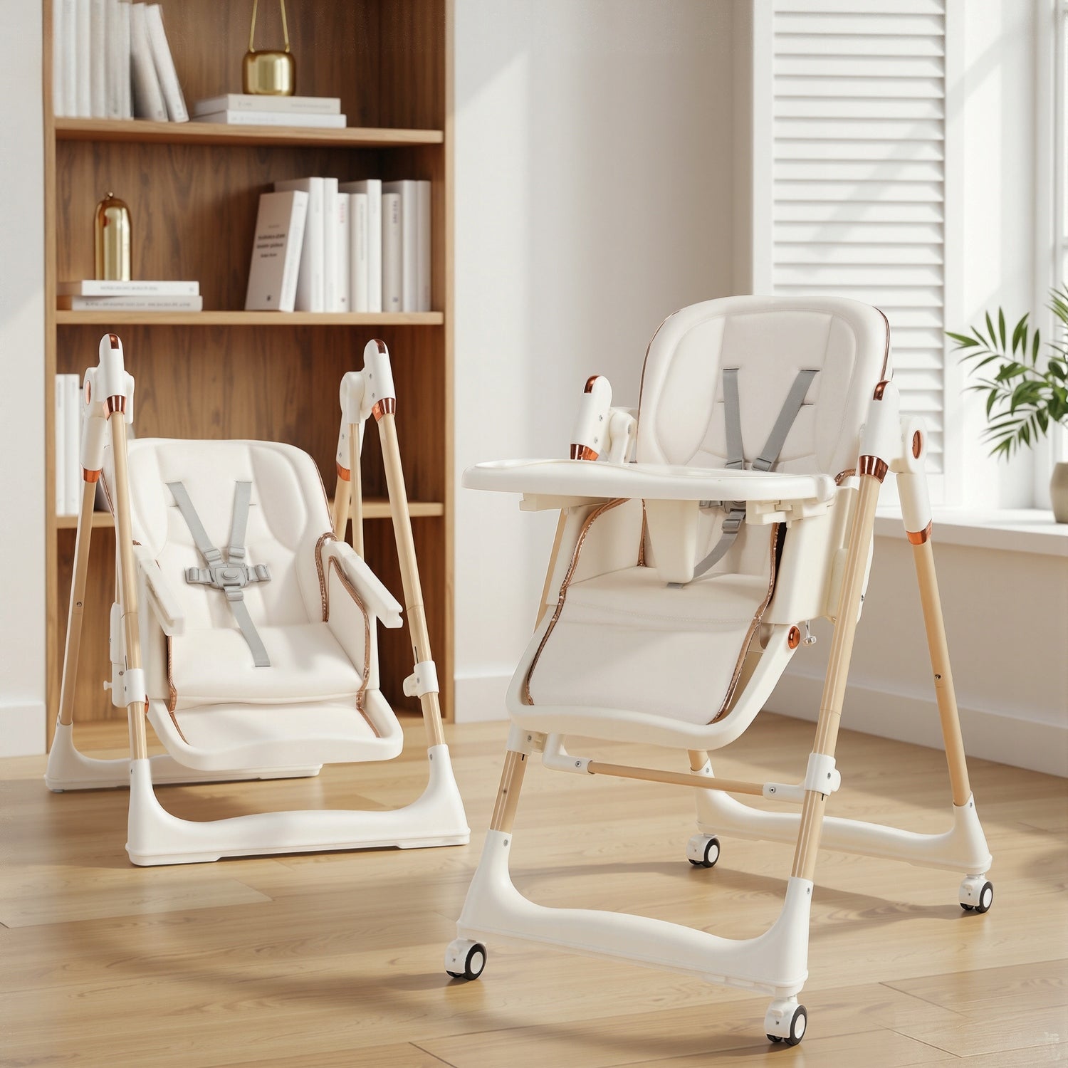 BABY HIGHCHAIR ADJUSTABLE MULTIFUNCTIONAL 3IN1 WITH TRAY Manufacturer code 8136