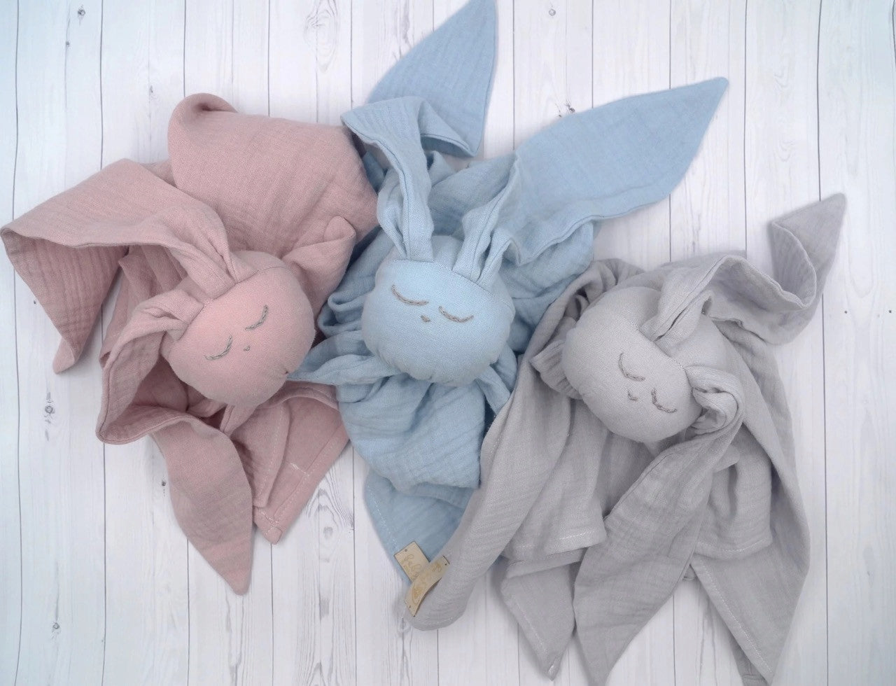 BABY IN WORLD Muslin Diaper Hug Me Bunny dirty pink Kind muslin