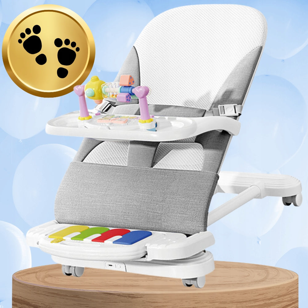 BABY LOUNGER ROCKER FOLDING NICEKIDS + PIANO TOYS EDU EAN (GTIN) 5904158317605