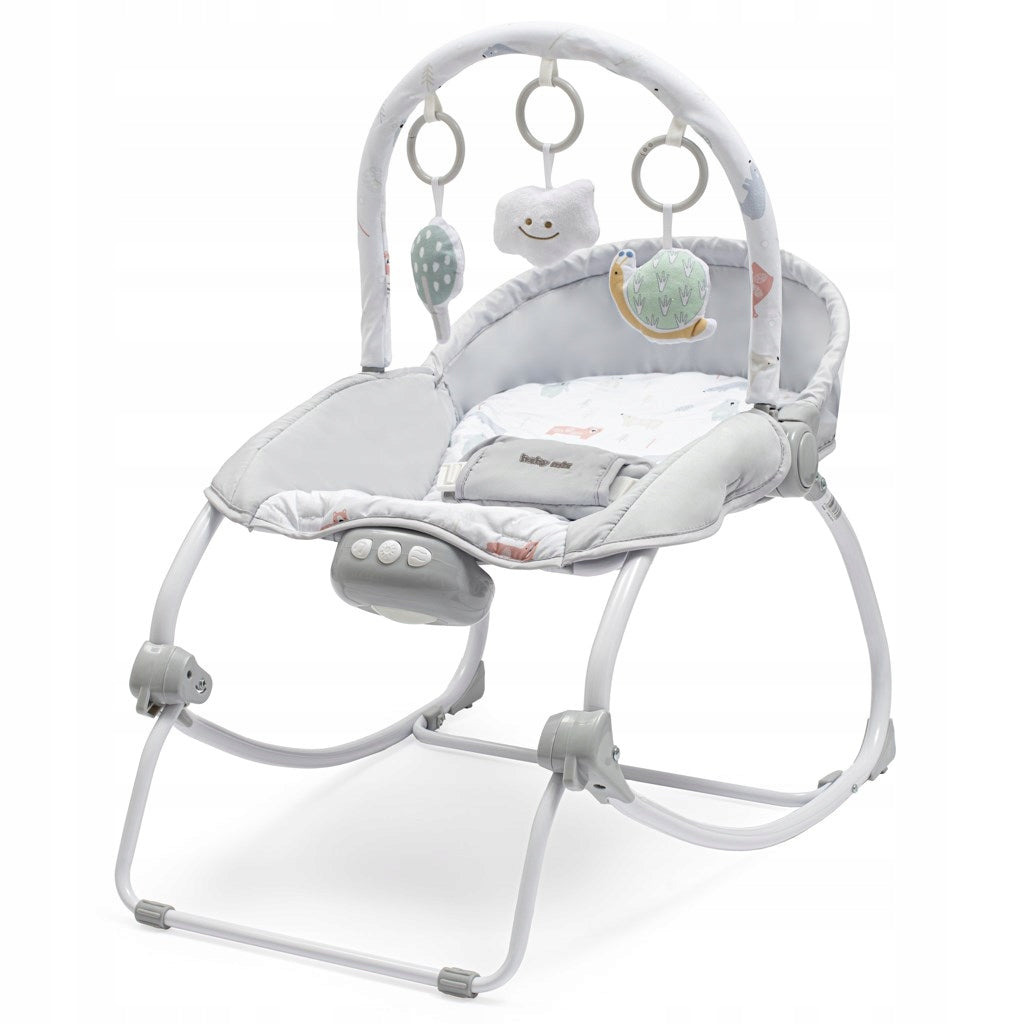 BABY MIX ROCKER LOUNGER WITH VIBRATION Snail 53426 Brand Baby Mix