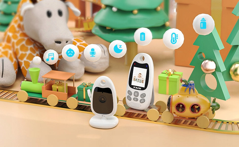 BABY MONITOR BABY LINE HD 420P 2.0'' LCD VOX VIDEO MODE Packaging status original