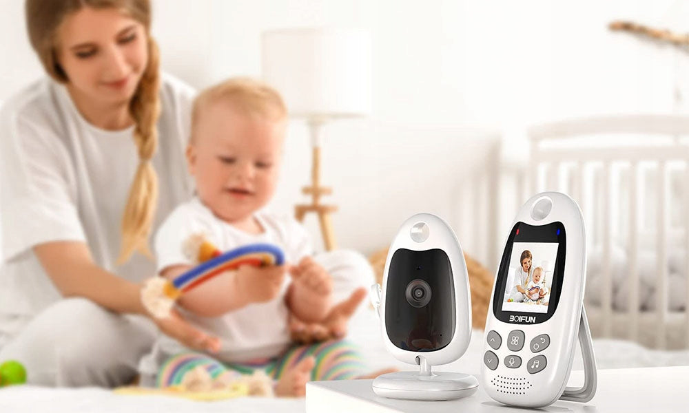 BABY MONITOR BABYLINE HD 420P 2.0'' LCD CAMERA VOX video MODE Packaging status original