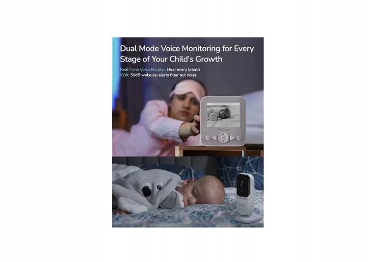 BABY MONITOR DR.CARE WHITE Manufacturer code SBM001