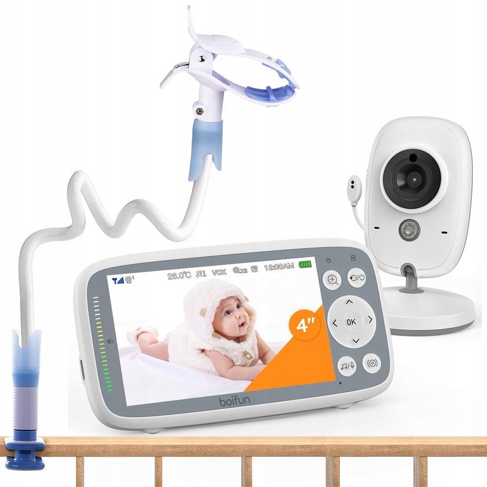 BABY MONITOR ELECTRONIC CAMERA 1080P 4'' IPS LCD FOR NIGHT VOX + ROTARY HANDLE