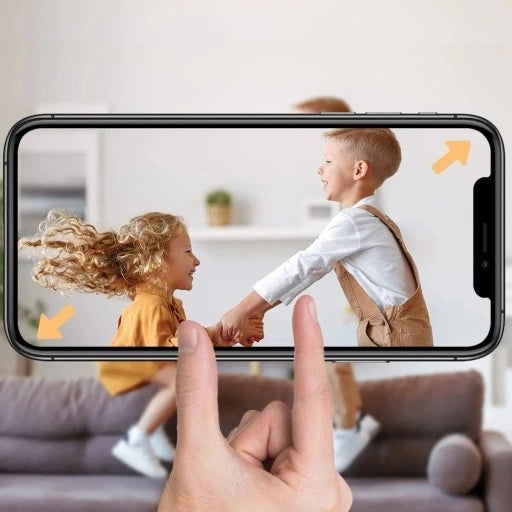 BABY MONITOR ELECTRONIC WIFI ROTARY CAMERA 2K MONITOR APPLICATION LCD BOIFUN Packaging status original