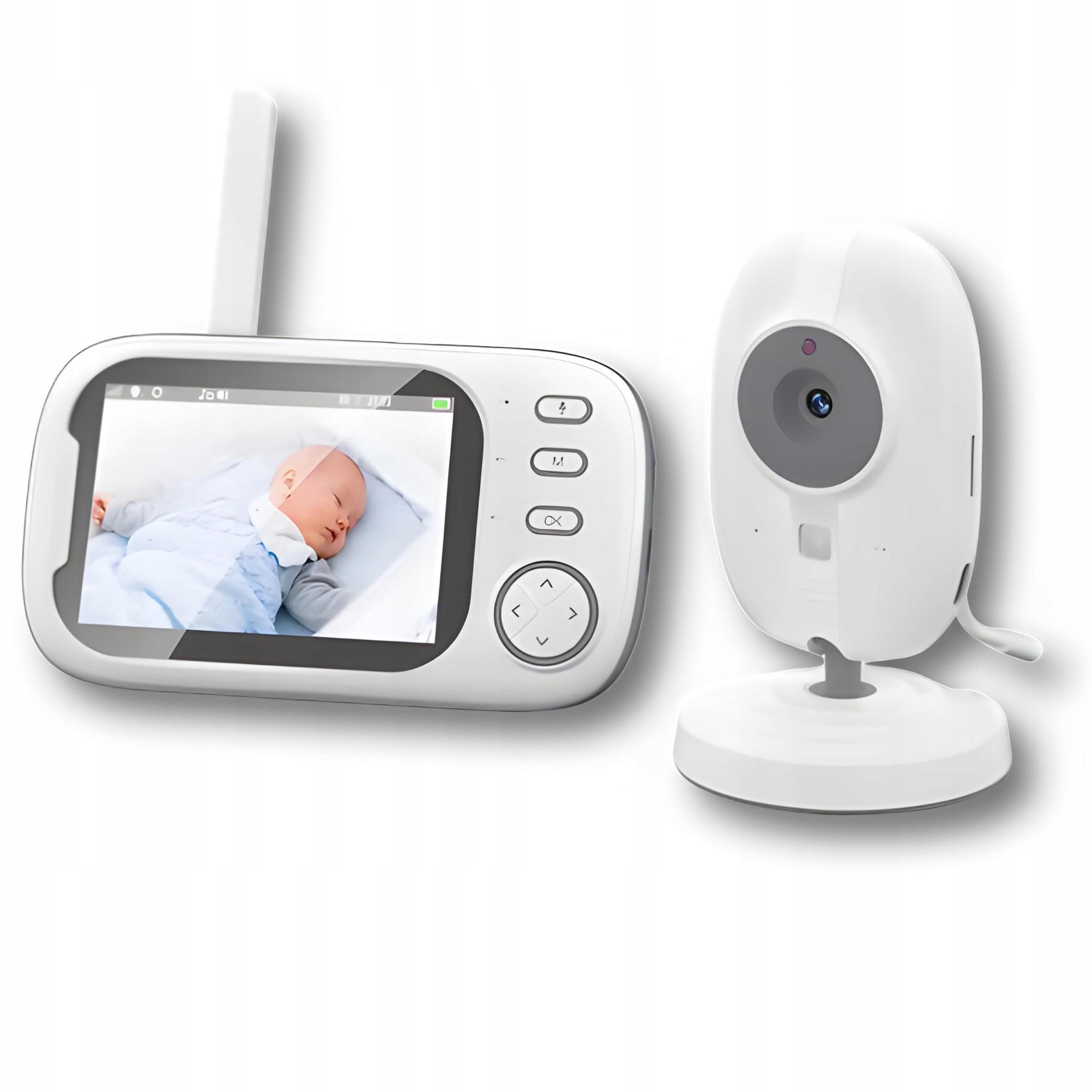 BABY MONITOR LIVE CAMERA NIGHT MODE THERMOMETER IPS HD 2000MAH