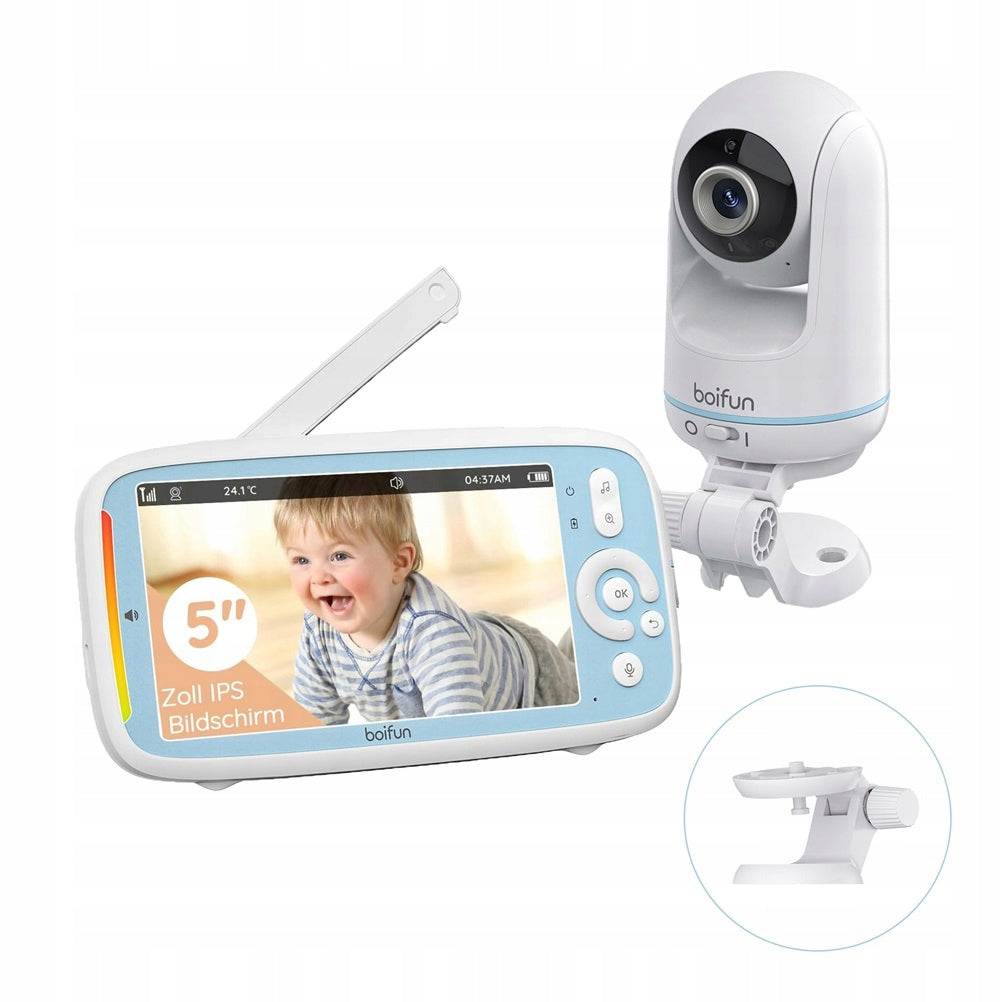 BABY MONITOR WITH BABY CAMERA 5"LCD PTZ VOX 3050MAH