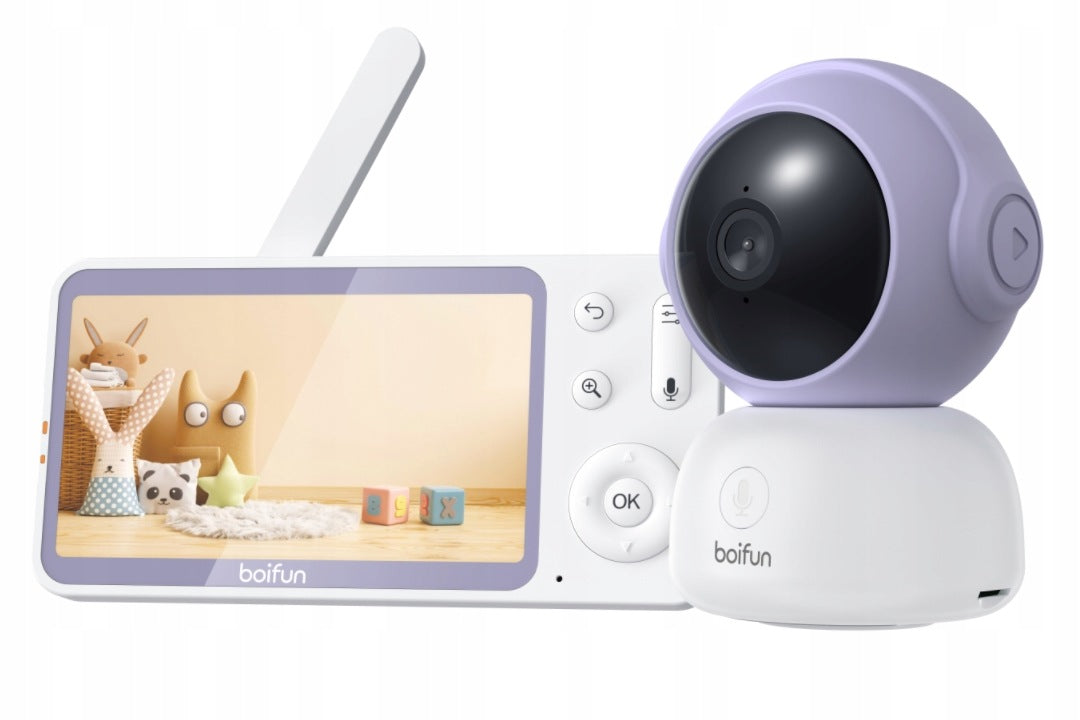 BABY MONITOR WITH CAMERA 5" LCD BABY MONITOR ROTATING WIFI VOX 4XZOOM Medical device no