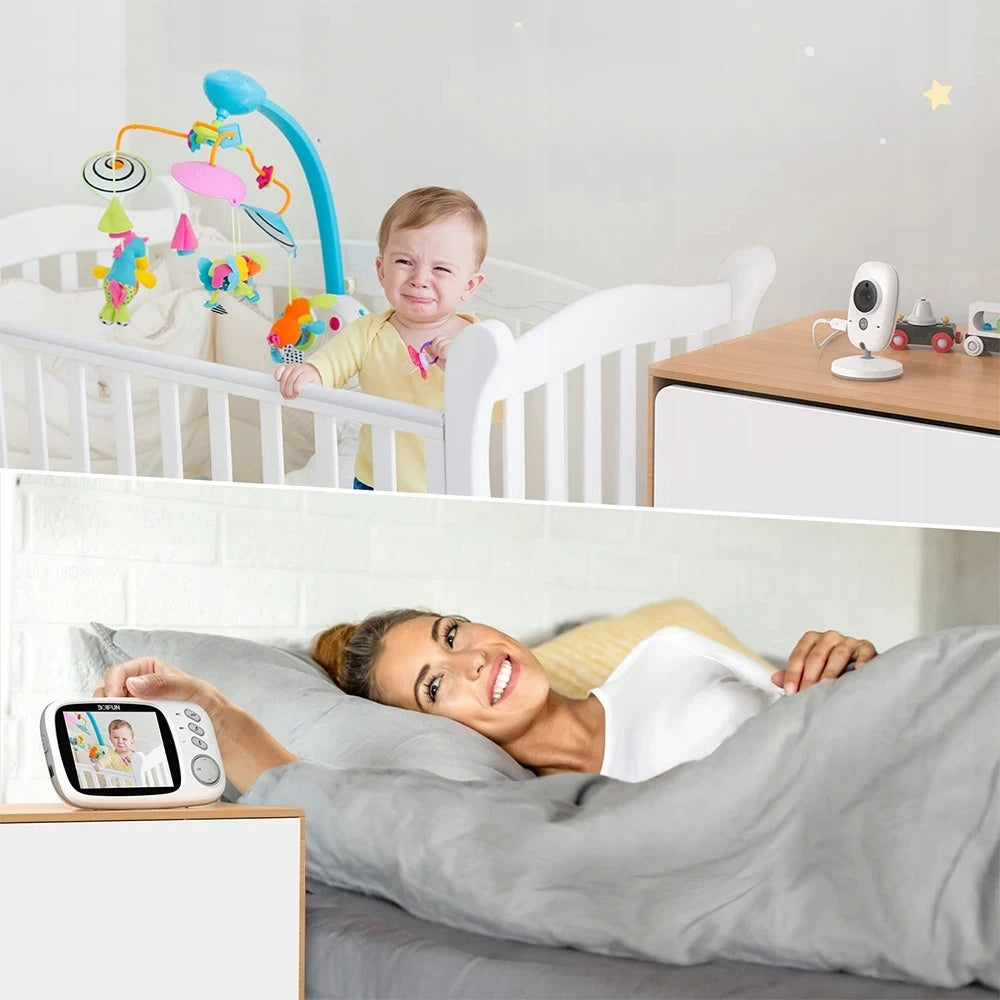 BABY MONITOR WITH CAMERA LIVE MONITOR NIGHT MODE VOX LCD 3,2” Brand no brand