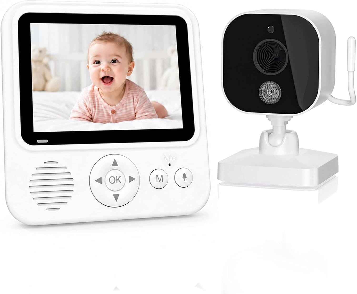 BABY MONITOR WITH HD CAMERA TWO-WAY NIGHT SOUND