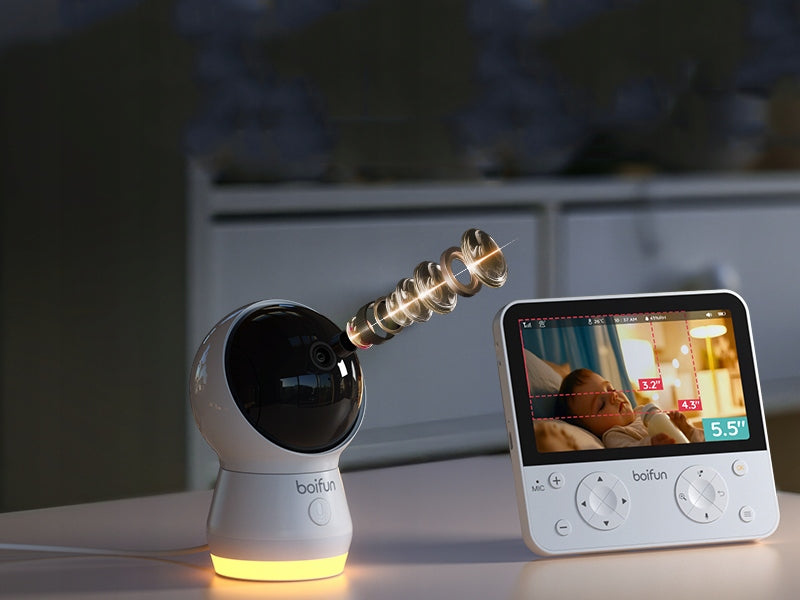 BABY MONITOR WITH WIFI AND 4MP CAMERA 5.5CALA Dual-Band SCREEN For Kids Medical device no