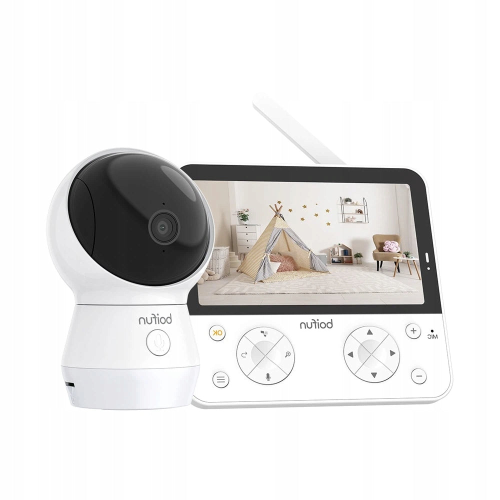 BABY MONITOR WITH WIFI AND 4MP CAMERA 5.5CALA Dual-Band SCREEN For Kids
