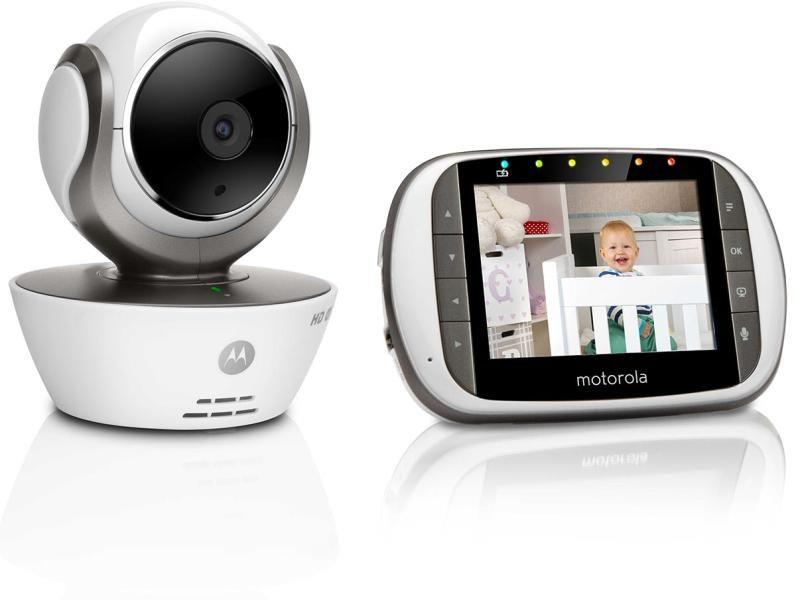 BABY MONITOR WITH WIFI CAMERA ROTATING WITH SCREEN IMAGE ZOOMING