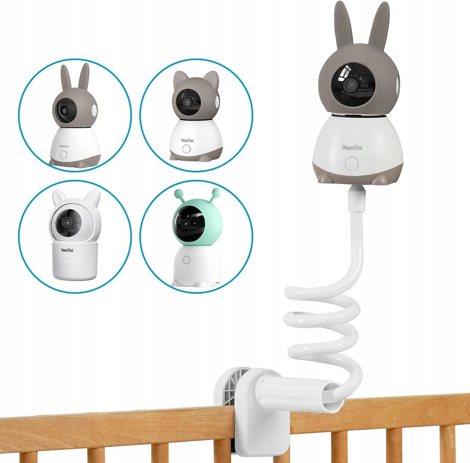 BABY MONITORING HOLDER, FLEXIBLE, IDEAL FOR CRIBS Brand Boifun