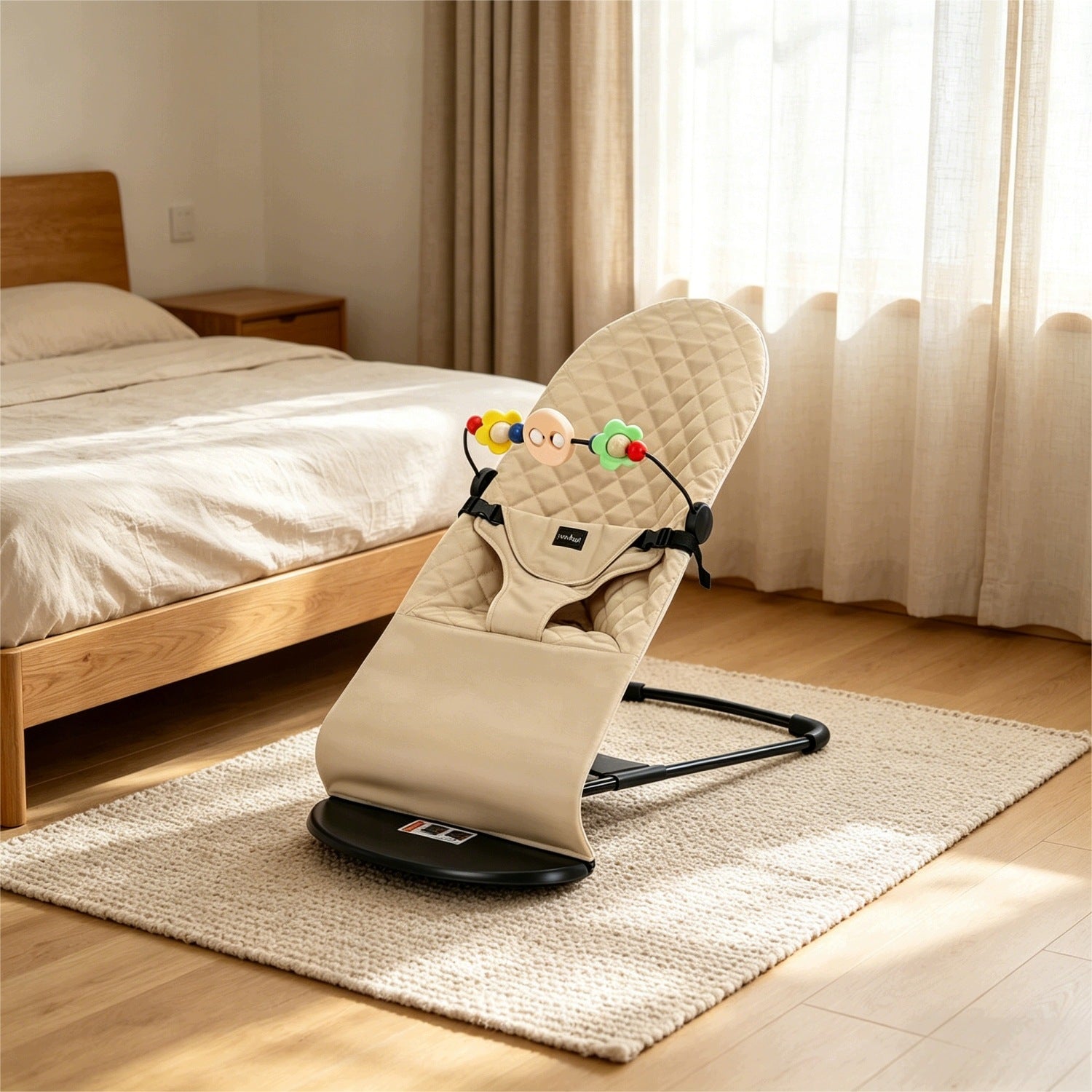 BABY ROCKER LOUNGER ADJUSTABLE 3 POSITIONS FOR BABY Brand no brand