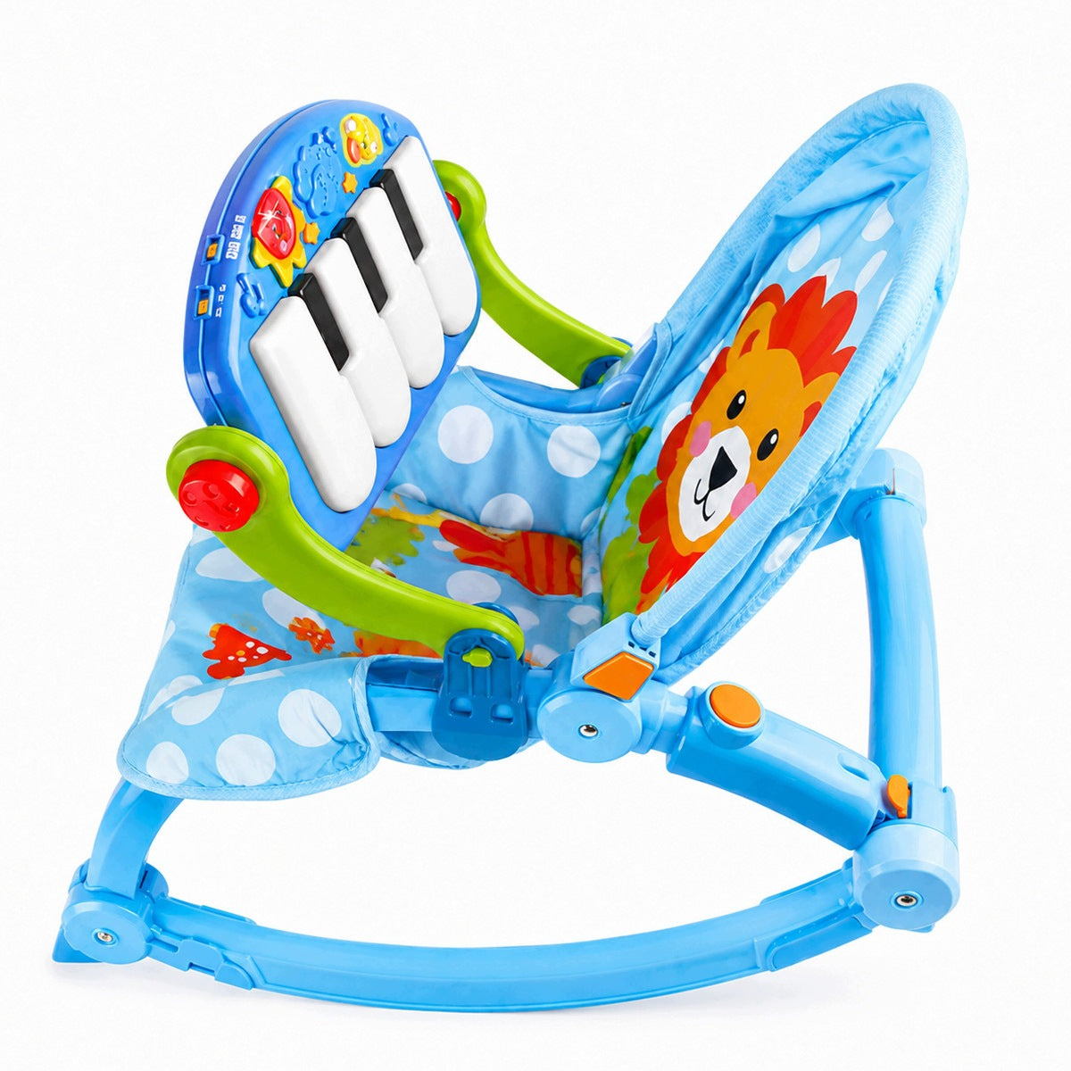 BABY ROCKER LOUNGER CRADLE PIANO RATTLE CRIB Manufacturer code LEŻACZEK Z PIANINKIEM