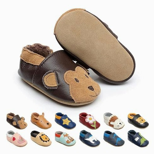 BABY SHOES SOFT SUEDE FOR GIRLS 0 24 leather for children