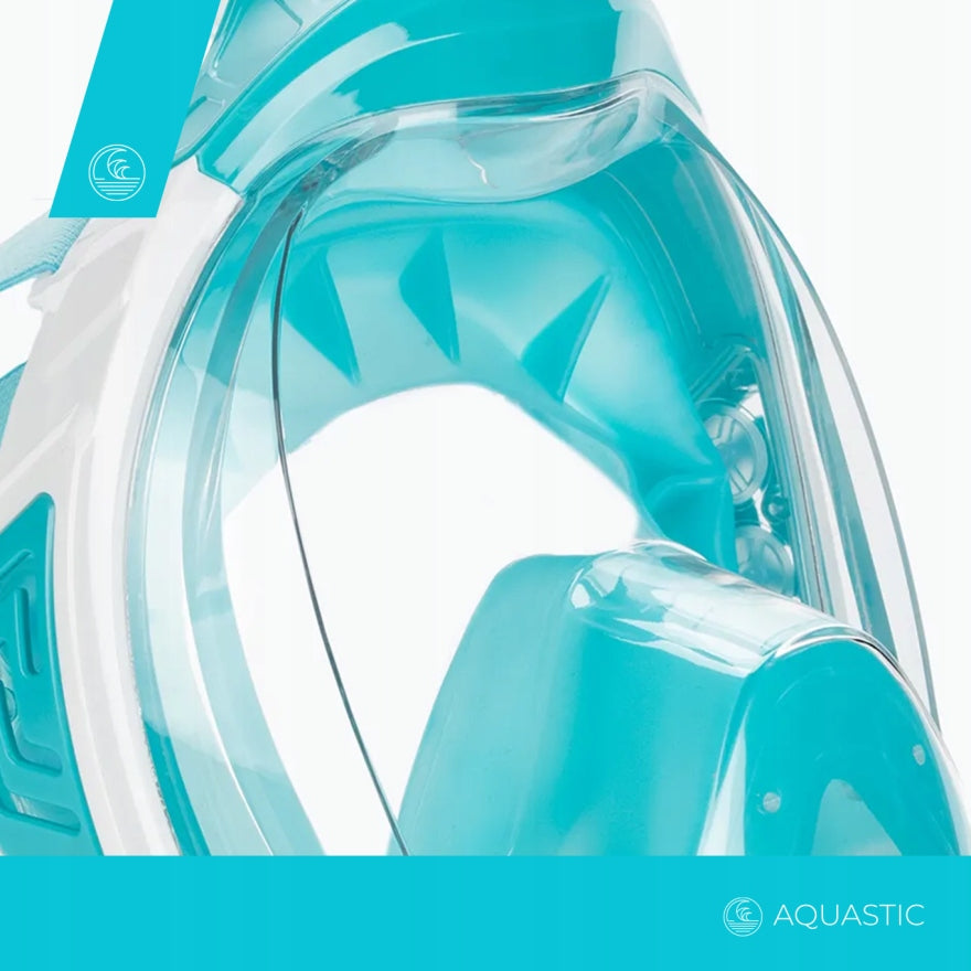 BABY SNORKELING FULL FACE DIVING MASK FOR WATER WITH TUBE Packaging status original