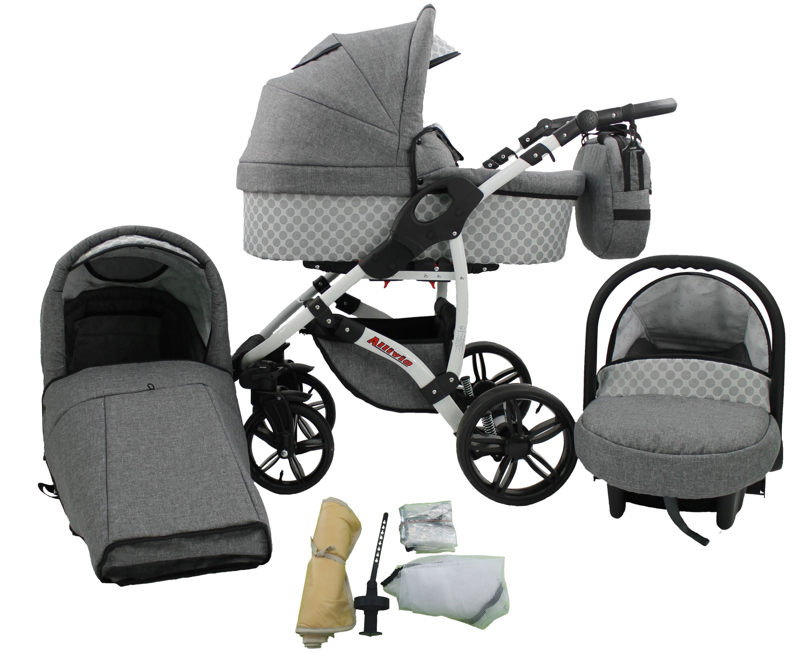 BABY STROLLER ALLIVIO 3IN1 LEN FREEBIES KAREX A