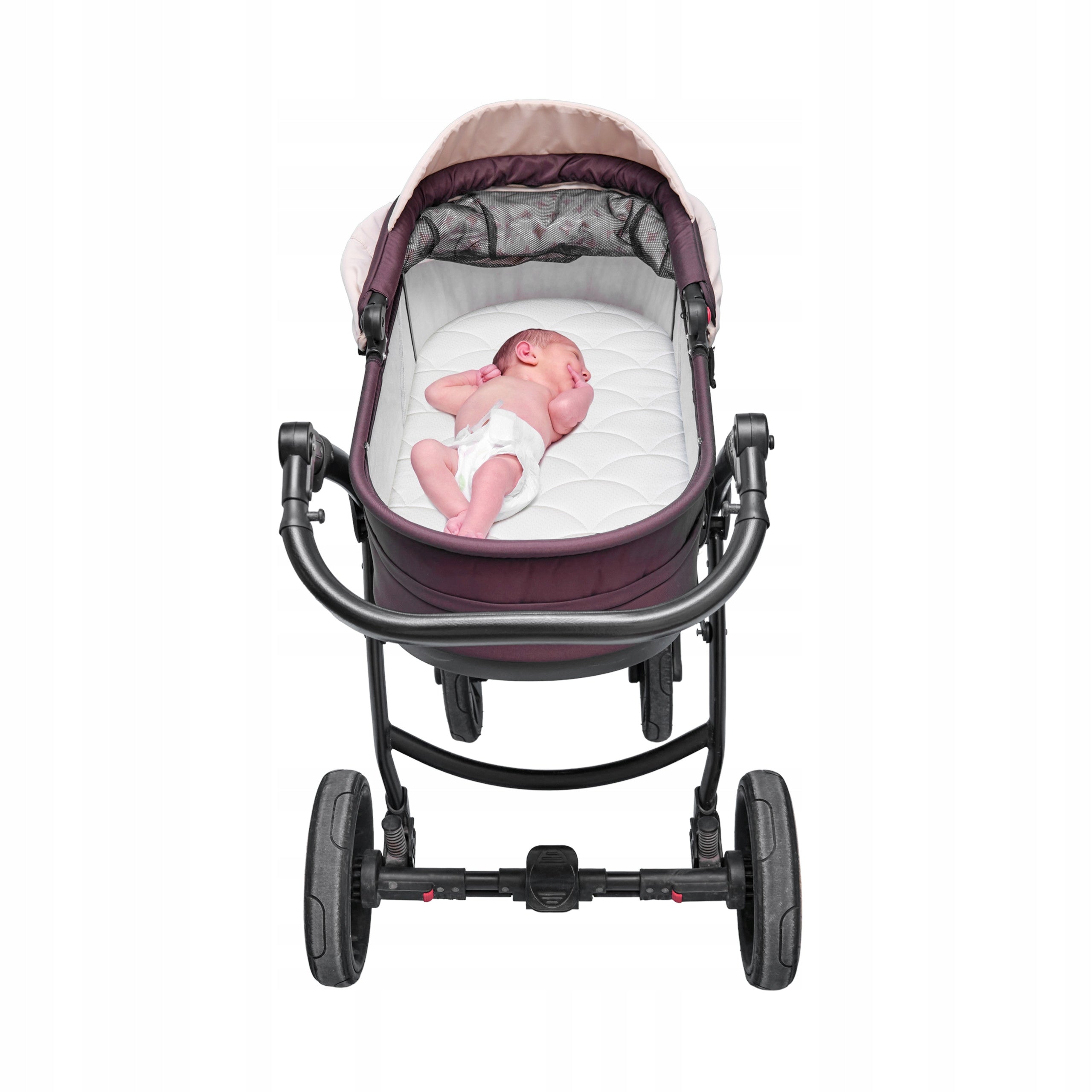 BABY STROLLER GONDOLA MATTRESS 75x35 cm Double Sided to Cradle Pink EAN (GTIN) 5903991548320