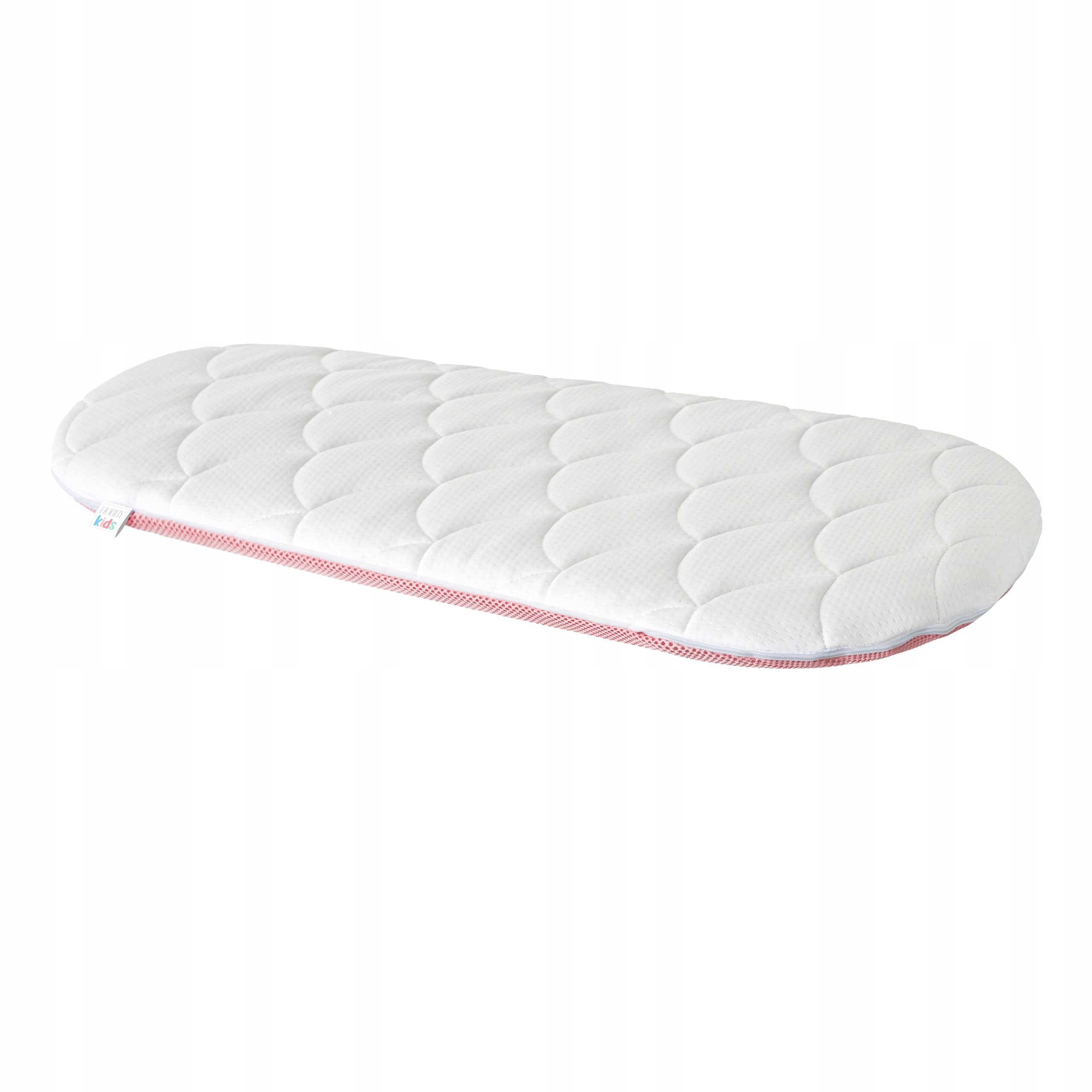 BABY STROLLER GONDOLA MATTRESS 78x32 cm Double Sided to Cradle Pink Manufacturer code CA6ROZ1_PIL