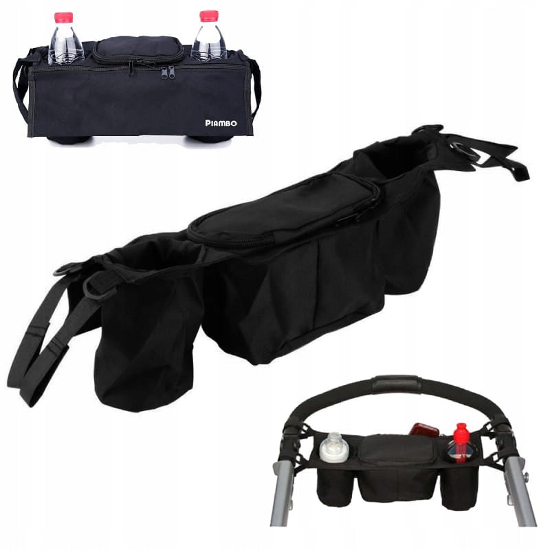 BABY STROLLER ORGANIZER BOTTLE BAG FOR MOM AND DAD PIAMBO