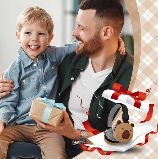 BABY WIRELESS HEADPHONES BLUETOOTH ON-EAR CAPYBARA Brand no brand